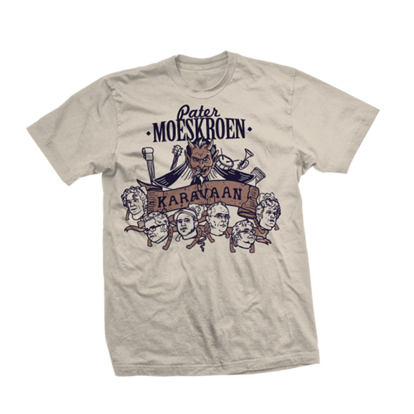 Karavaan Pater Moeskroen t-shirt webshop